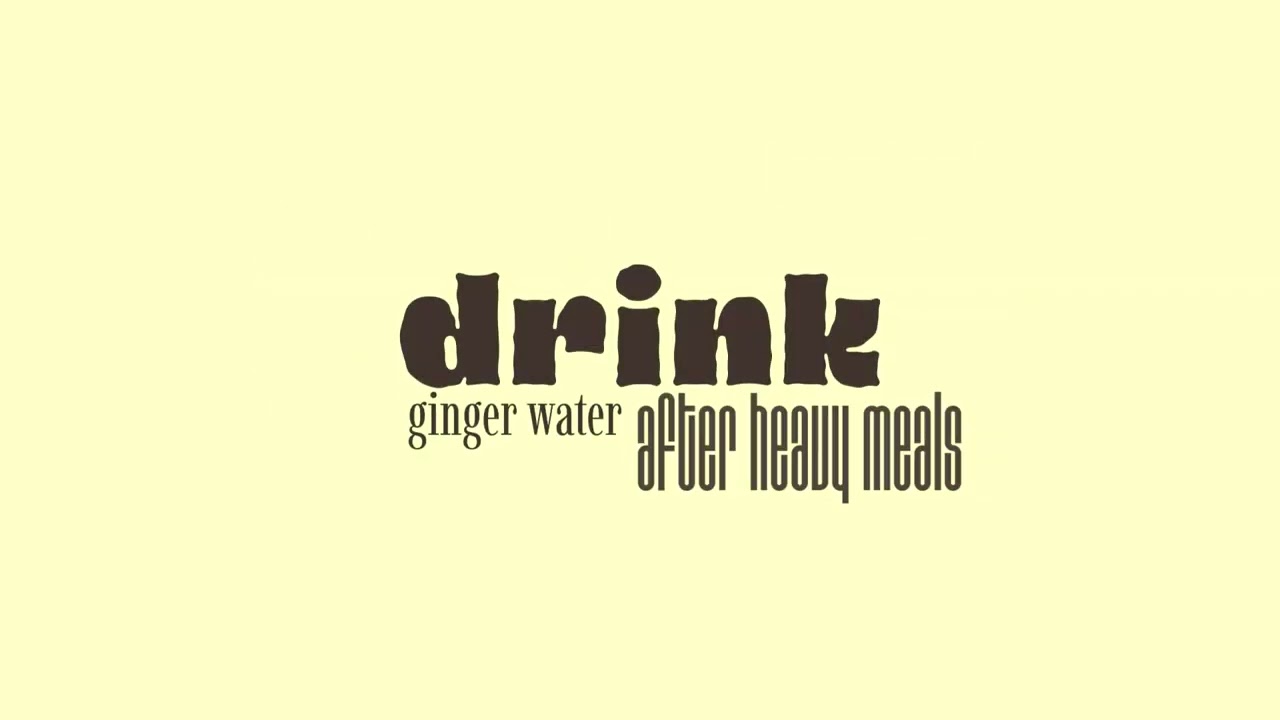 Ginger Water for Digestion 