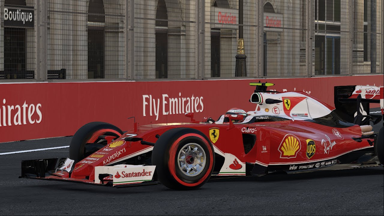F1 2016 Gameplay Azerbaijan GP (Ferrari)