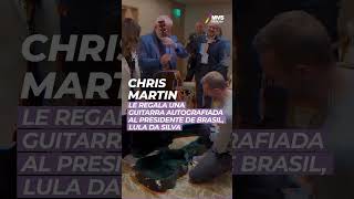Chris Martin Sorprende A Lula Da Silva Con Gran Regalo