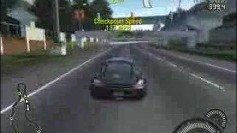 NFS Pro Street - Top Speed Run