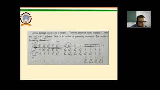 ITC L 43 MATRIX METHOD OF CONVOLUTIONAL ENCODER