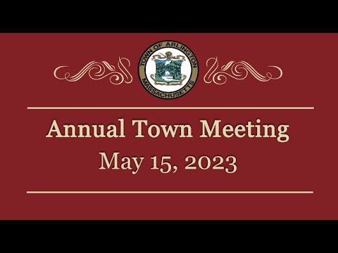 Annual Town Meeting - May 15, 2023
