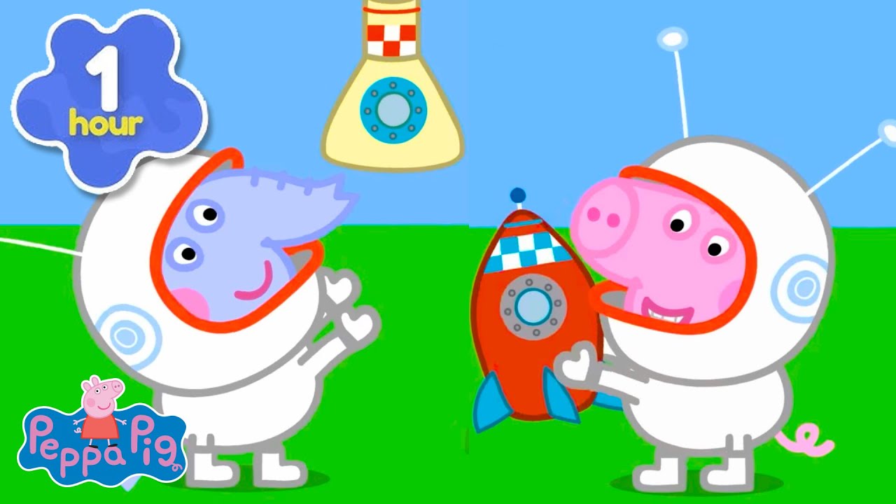 🌙Greta Gris utforskar Månmuseet! | Greta Gris | Tecknade Filmer För Barn