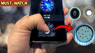 InDisplay Fingerprint Lock On Any Smartphone🔥 | 100% Working & Secure
