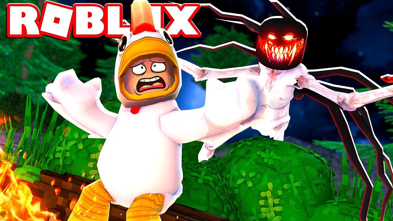 GIOCO NEL CAMPEGGIO PAUROSO DI ROBLOX!!