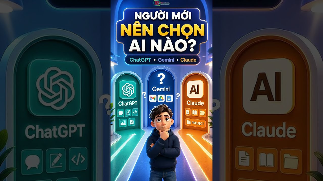ChatGPT, Gemini hay Claude: Người mới nên chọn AI nào?