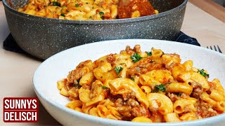 Delicious MAC AND CHEESE WITH GROUND BEEF | Best Mac And Cheese Recipe