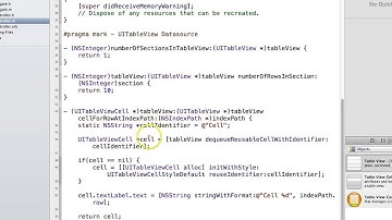 iOS Tutorial: Working with UISearchBar / Filterable TableView - PART 1