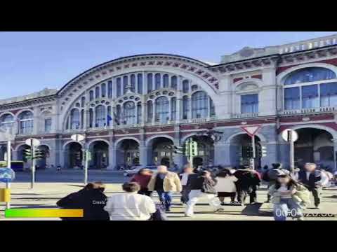 Video Annunci nella stazione di Torino Porta Nuova