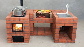 How to make a wood stove with many functions