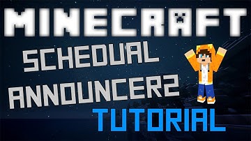 ScheduledAnnouncer2 Bukkit Plugin How to Use Tutorial (1.8)