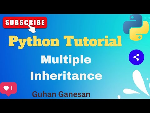 🐍 Python Multiple Inheritance Explained | One Child Multiple Parents | Python OOPS