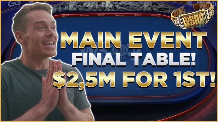 Cómo llegar a la mesa final del WSOP Main Event y ganar $2,500,000+ ♠️