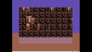 C64 Test 3D scrolling platforms with parallax