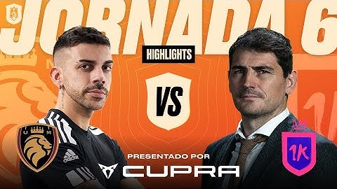 Ultimate Móstoles de DJMARIIO VS 1K FC de IKER CASILLAS | Resumen Partido J6 (0-1)