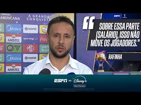 RAFINHA FALA SOBRE ATRASOS DE SALÁRIOS NO SÃO PAULO APÓS ELIMINAÇÃO NA SUL-AMERICANA