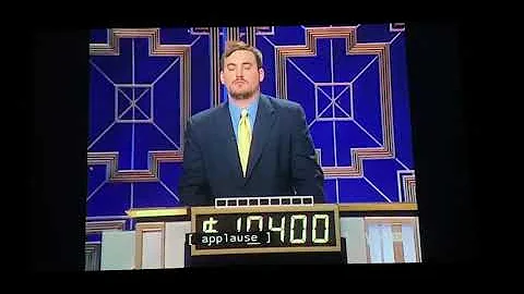 Double Jeopardy, Million Dollar Masters Tournament Day 9 - 2nd Daily Double (5/13/02)