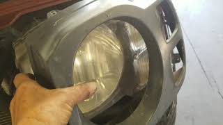 2004 Nissan xterra front headlights restored