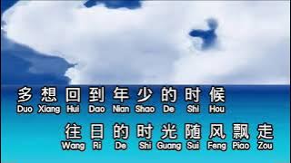 zou zai ren sheng de lu kou female karaoke no vocal