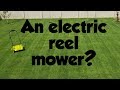 Using the Sun Joe plug in electric reel mower | Is a plug in reel mow any good? | Sun Joe MJ506E