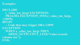Creating and Using User-Defined Exceptions | Q4 Oracle L14 P1 | SMILE ROAD