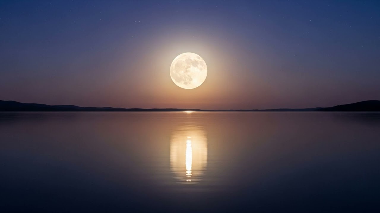 Peaceful Night Horizon | Deep Sleep Ambience