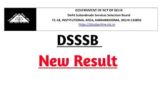 Dsssb Drawing Teacher 9020 Result