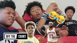 Mikey Williams \& Jahzare Jackson Are TOO FUNNY! Opens Up On Becoming Blue Chips With BRONNY JAMES!