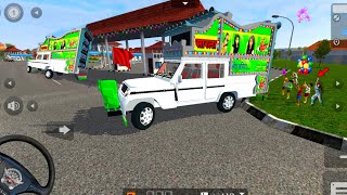 बच्चों ने बुलाया पार्टी में डीजे को!! DJ Party!! DJ Pickup Game!! Bus Simulator Indonesia