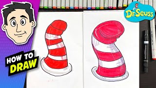 Draw the HAT from Dr Seuss The Cat In The Hat (Easy Lesson Beginner) screenshot 1