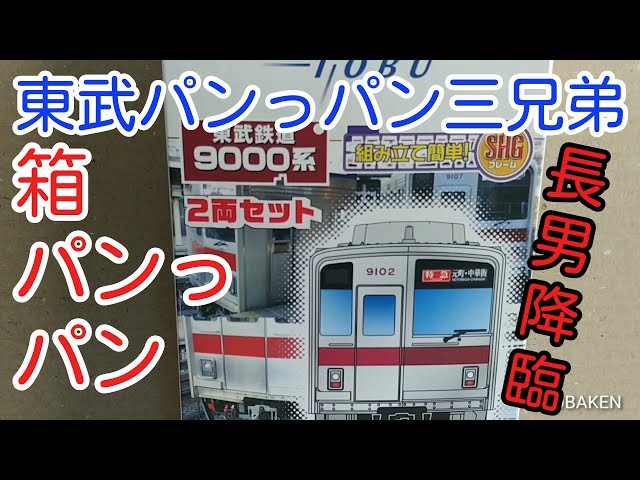 Bトレ箱パンっパン】⑥東武9000系～東武パンっパン三兄弟～ - YouTube
