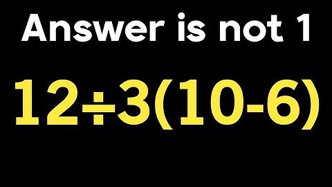 Most people get this simple math question wrong / Simplify algebraic expression