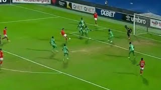 هدف محمد شريف في القطن الكاميروني / هدف الاهلي الاول مباراة الاهلي والقطن الكاميروني دوري/محمد شريف