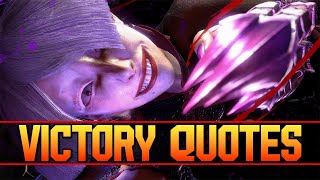 Sf6 - Aki Victory Quotes Versus All Characters