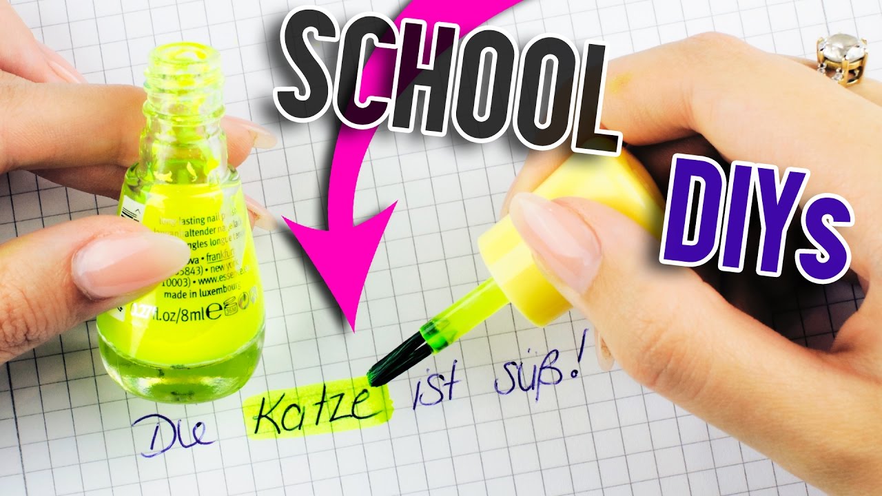 5 ABGEFAHRENE SCHOOL DIYS, die aussehen wie SCHMINKE + PRANKE DEINE FREUNDE