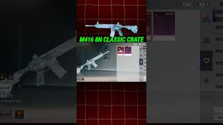 M416 Glacier Bhi Classic Crate Men❓| #bgmishorts