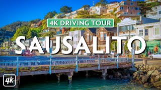 SCENIC DRIVE from SAUSALITO to MARIN HEADLANDS, CALIFORNIA – 4K (Ultra HD) Road Trip