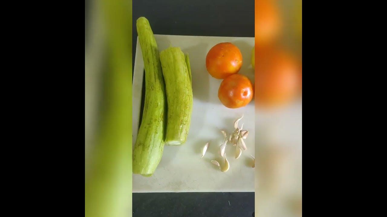 Nethi Beerakaya Pachadi recipe in telugu Silk Squash Chutney YouTube