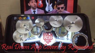 CRASH ADAMS - GIVE ME A KISS | Real Drum App Covers by Raymund screenshot 1