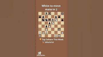 Chess Puzzle #35 Can You Find the Checkmate? #chess #chesspuzzle  #dailypuzzle #tactics