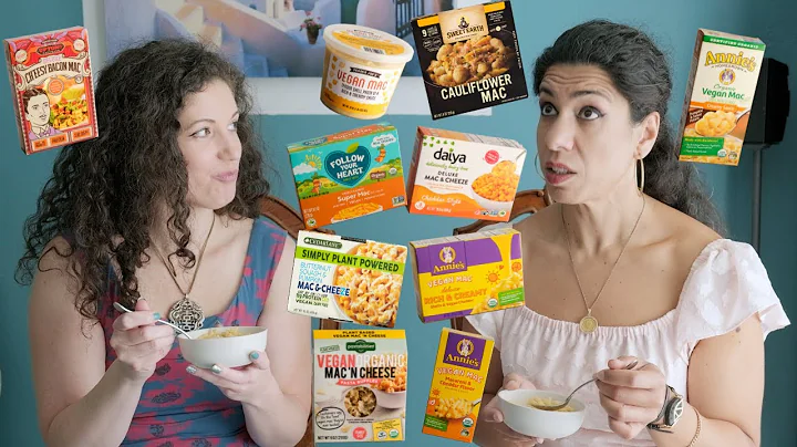 The Best Vegan Mac and Cheese Is....? We Tasted 10 Boxed / Packaged Brands #vegan #tastetest