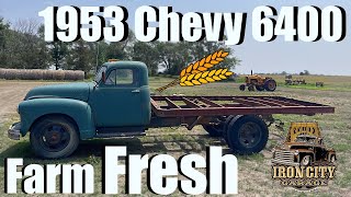 Will it run?? 1953 Chevy 6400. Fresh off western farm. Satisfying transformation! by Iron City Garage 20,154 views 8 months ago 39 minutes