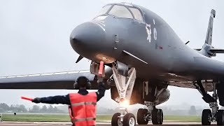 B-1B Bomber Deploys Quickstrike Mines During Baltops 18