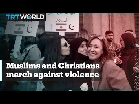 Lebanese Christian and Muslim women unite against violence