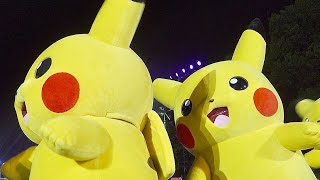[ドローン&ポケモン] We Move!!Pokémon Fantastic Live Show Droneポケモンワールドチャンピオンシップス2023横浜みなとみらいイベント