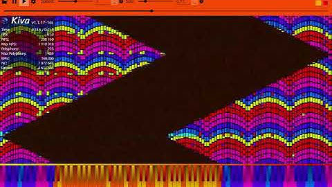 Kiva Modded [Spam Midi] Tetris Ultra Nuke Mode 7.07 Million Notes