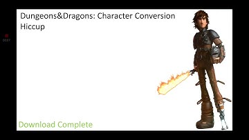D&D Character Conversion: Hiccup [How to Train Your Dragon Franchise]