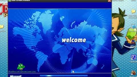 How to change your bootscreen / logon / skin / login in xp