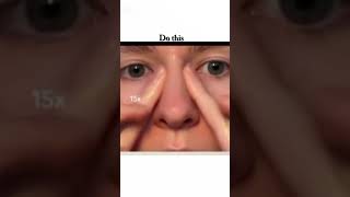 Do you want slim nose like this?✨#sparklingcandle#nose#exercise#asthetic#ytshorts#selfcare#glowuptip