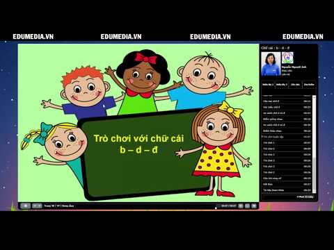 Video Bé học online - Bài giảng E-Learning 2018 - LQCC: B-D-Đ - YouTube